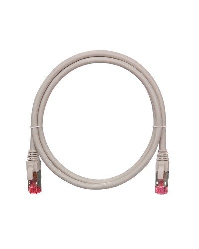 Шнур коммутационный 2хRJ45/8P8C S/FTP кат.6A (NMC-PC4SA55B-005-C-GY) NIKOMAX (0.5 м) во Владивостоке Патчкорды (медные) Pintop.ru