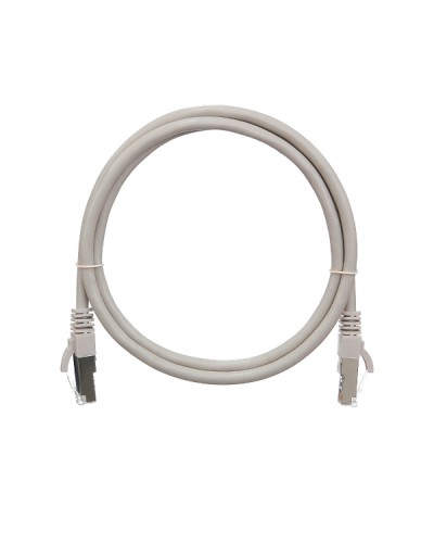Шнур коммутационный 2хRJ45/8P8C S/FTP кат.6 (NMC-PC4SE55B-030-GY) NIKOMAX (3 м) во Владивостоке Патчкорды (медные) Pintop.ru