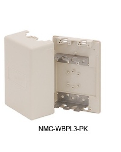 Щит распределительный настенный 3 плинта NIKOMAX (NMC-WBPL3-P) во Владивостоке Щиты электрические Pintop.ru