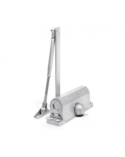 Доводчик дверной с рычажной тягой DC-065 EN3/4/5, серебро NOTEDO DC065S во Владивостоке Доводчики Pintop.ru