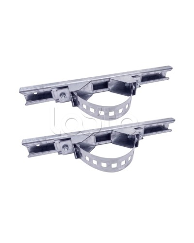 Комплект крепления на столб для станций 400-600 мм OSNOVO во Владивостоке Кронштейны и адаптеры для камер и мониторов Pintop.ru