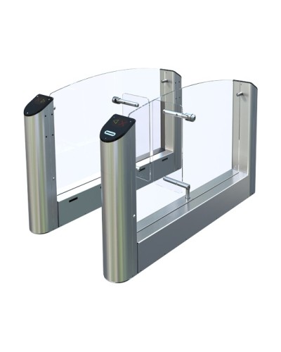 Гибрид центрального модуля турникета с высокими створками Oxgard Praktika T-07-GCMТ-900/1200 во Владивостоке Турникеты Pintop.ru