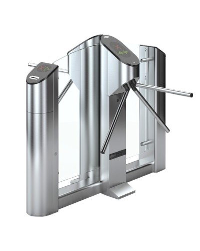 Турникет моторизованный двухсторонний с картоприемником Oxgard Praktika Т-03-DК (ВЗР 1887-03) во Владивостоке Турникеты Pintop.ru