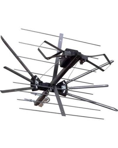 Антенна ТВ наружная АКТИВНАЯ для аналогового и цифрового ТВ REXANT (34-0401) во Владивостоке Системы видеонаблюдения Pintop.ru