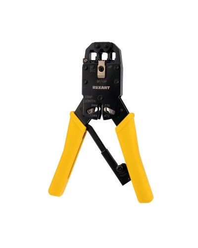 Кримпер для обжима 10P10C / 8P8C / 6P6C / 4P4C (HT-200R) (TL-200R) REXANT (12-3442) во Владивостоке Монтажные материалы Pintop.ru