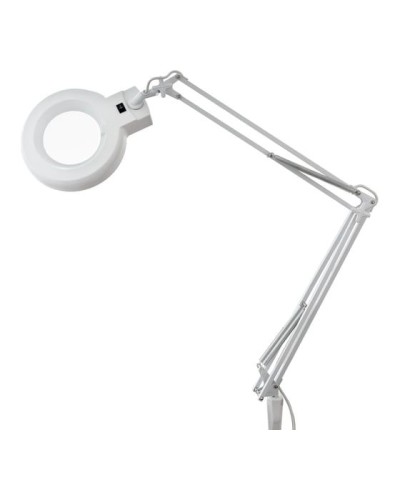 Лупа на струбцине круглая настольная 8Х с подсветкой REXANT (31-0021) во Владивостоке Монтажные материалы Pintop.ru