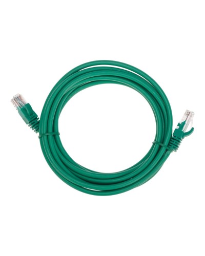 Патч-корд U/UTP, CAT 5e, RJ45-RJ45, 26AWG, LSZH, зеленый, 3м REXANT 02-0106-3 во Владивостоке Патчкорды (медные) Pintop.ru