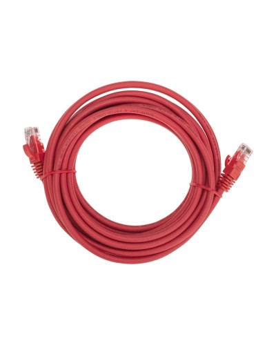 Патч-корд U/UTP, CAT 6, RJ45-RJ45, 26AWG, LSZH, красный, 5м REXANT 02-0293-5 во Владивостоке Патчкорды (медные) Pintop.ru