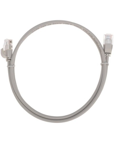 Патч-корд U/UTP, CAT 6A (10G), RJ45-RJ45, 28AWG, LSZH, серый, 1м REXANT 02-0380-1 во Владивостоке Патчкорды (медные) Pintop.ru