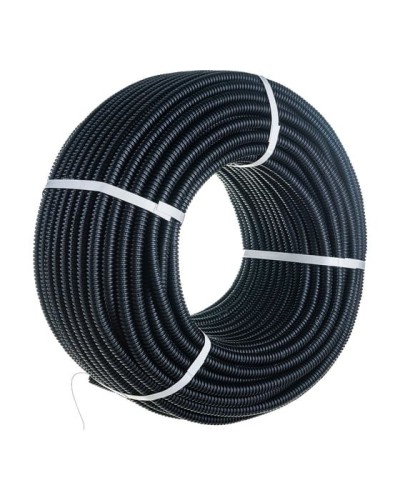 Труба гофрированная ПНД 16 с зондом (100 м) Rexant (28-0016-3) во Владивостоке Труба гофрированная Pintop.ru