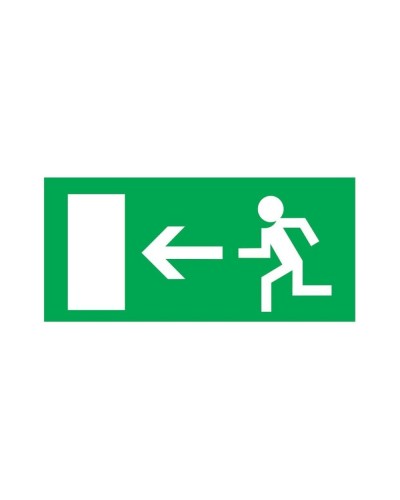 Эвакуационный знак Направление к эвакуационному выходу налево100*300 мм (5шт/упак) REXANT (56-0026) во Владивостоке Дополнительное оборудование для ОПС Pintop.ru