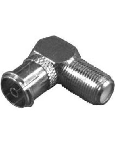 Переходник гнездо F - гнездо TV угловой (50шт/уп) REXANT 05-4312 во Владивостоке Коннекторы Pintop.ru