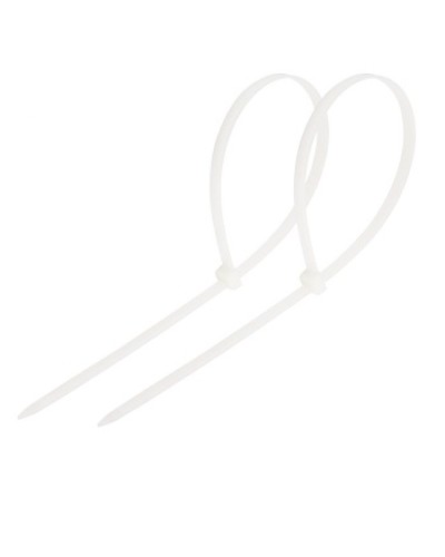 Хомут-стяжка нейлоновый 250x3.6 мм белый (100шт/уп) REXANT 07-0250 во Владивостоке Стяжки-хомуты Pintop.ru