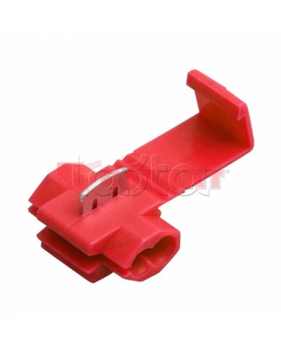 Ответвитель 0.5-1.0мм² (KW-3, 3MR (LT-215)) красный (100шт/уп) REXANT 08-0761 во Владивостоке Аксессуары для кабель-канала Pintop.ru