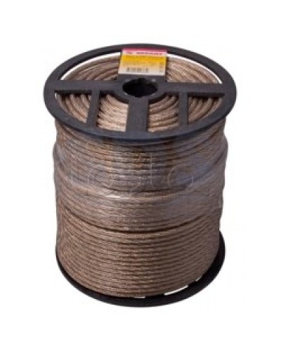 Трос стальной в ПВХ изоляции d6 мм (150 м) REXANT 09-5260 во Владивостоке Крепежные изделия Pintop.ru