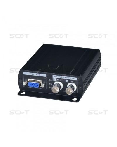 Преобразователь-разветвитель AHD/HDCVI/HDTVI в HDMI/VGA/CVBS SC&T AD001HD4 во Владивостоке Видеоусилители, Модуляторы, Делители Pintop.ru