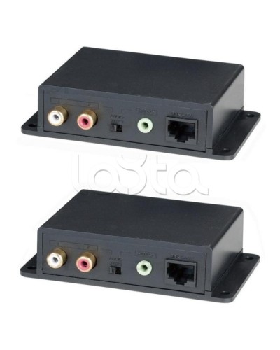 Комплект для передачи стерео аудио сигнала SC&T AE02 во Владивостоке Видеоусилители, Модуляторы, Делители Pintop.ru