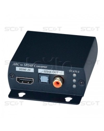 Преобразователь цифрового аудио из HDMI сигнала SC&T ARC01 во Владивостоке Видеоусилители, Модуляторы, Делители Pintop.ru