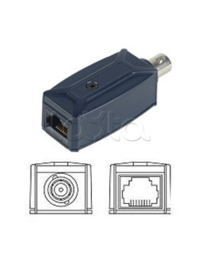 Удлинитель Ethernet, пассивный по коаксиальному кабелю SC&T IP01 во Владивостоке Видеоусилители, Модуляторы, Делители Pintop.ru
