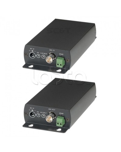 Комплект для передачи HD-SDI и RS485 по одному кабелю витой пары SC&T SDI05A во Владивостоке Видеоусилители, Модуляторы, Делители Pintop.ru