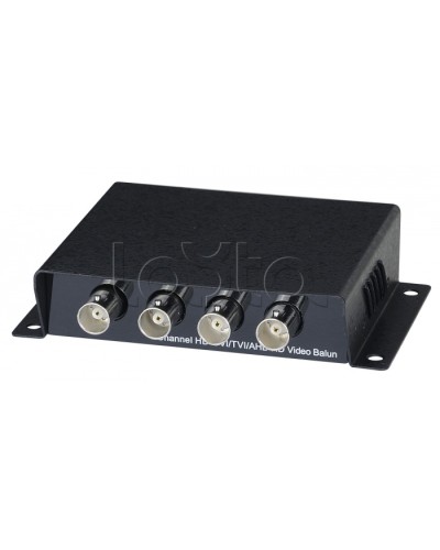 Приемопередатчик пассивный 4-канальный, HDCVI/TVI/AHD, по витой паре SC&T TTP414HD во Владивостоке Видеоусилители, Модуляторы, Делители Pintop.ru