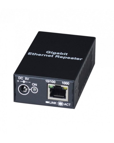 Повторитель Gigabit Ethernet для увеличения расстояния передачи до 120м SC&T SR01X во Владивостоке Системы видеонаблюдения Pintop.ru