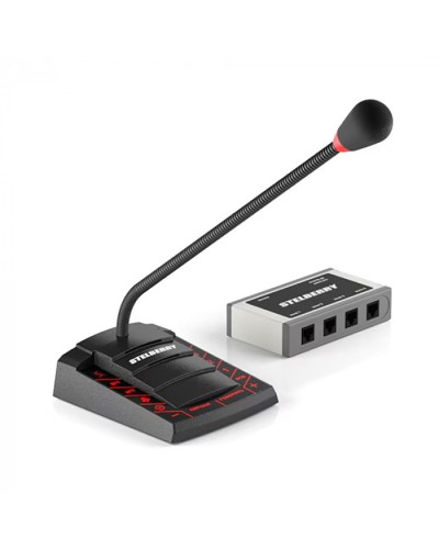 Пульт громкого оповещения STELBERRY F-742 во Владивостоке Микрофонные консоли и микрофоны Pintop.ru