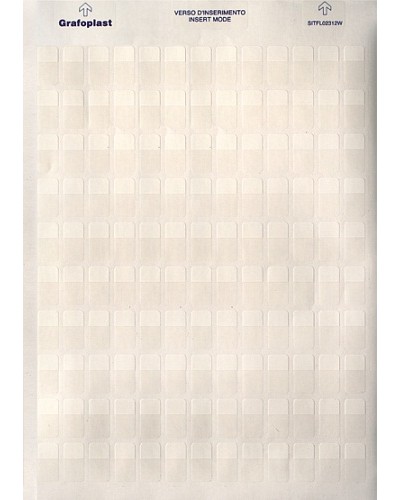 Табличка маркировочная 20х10мм. Полиэстер. Белая DKC (SITFP1020W) во Владивостоке Аксессуары для лотков Pintop.ru