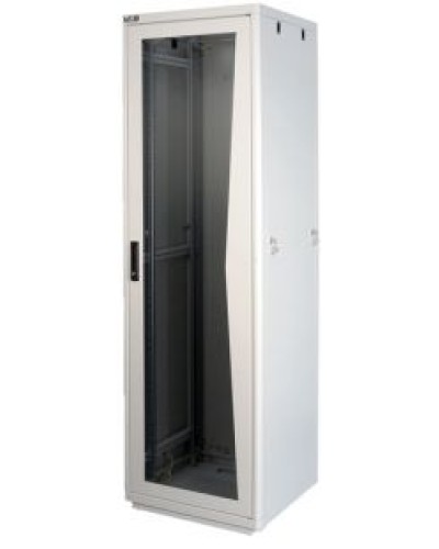 Комплект дверей передняя стеклянная задняя цельнометаллическая для шкафа серии TFR 42U TLK (TFR-4-4280-GM-GY) во Владивостоке Аксессуары для стоек и шкафов Pintop.ru