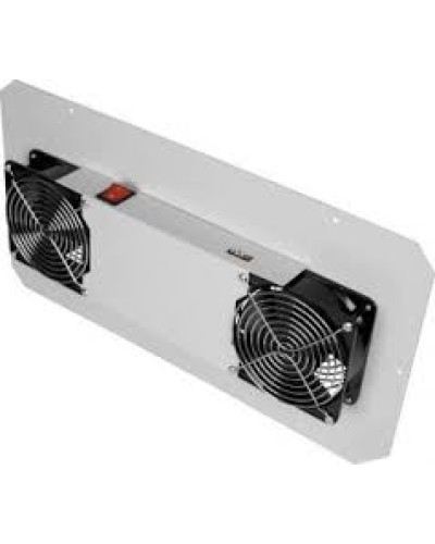 Блок вентиляторный TLK (TLK-FAN2-TERM-GY) для настенных шкафов серии TWC и TWA во Владивостоке Вентиляторные модули Pintop.ru