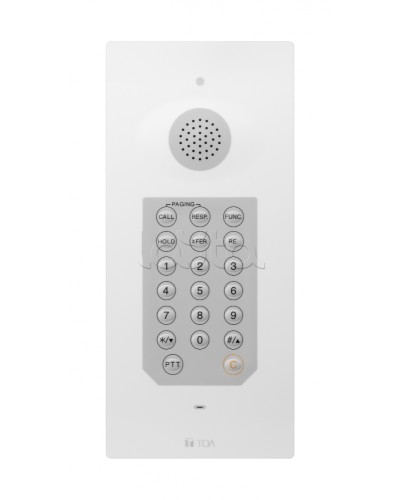 Мастер-станция громкоговорящей связи, встраиваемое исполнение TOA N-8033MS Y во Владивостоке Системы оповещения и трансляции TOA Pintop.ru