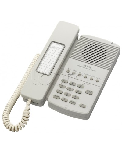 Мастер-станция аналоговая для коммутатора N-8400RS TOA N-8410MS Y во Владивостоке Системы оповещения и трансляции TOA Pintop.ru