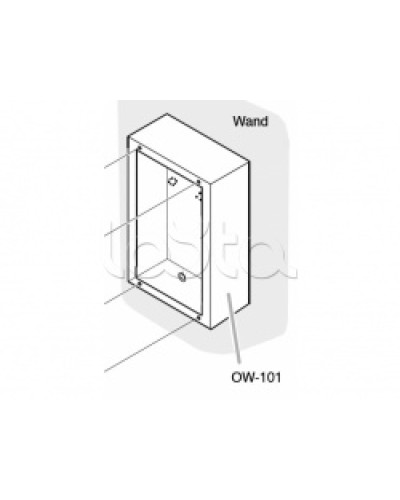 Коробка накладная TOA OW-101 во Владивостоке Аксессуары для СОУЭ Pintop.ru