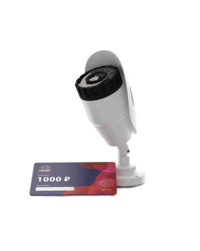 IP-камера видеонаблюдения уличная TRASSIR CloudBulletPoE во Владивостоке IP-камеры Pintop.ru