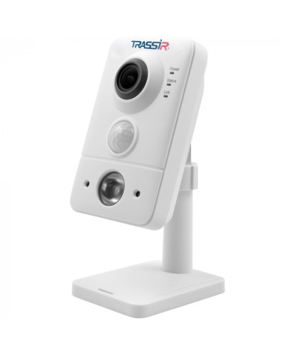 IP-камера видеонаблюдения компактная TRASSIR TR-D7121IR1W v2 (2.8 мм) во Владивостоке IP-камеры Pintop.ru