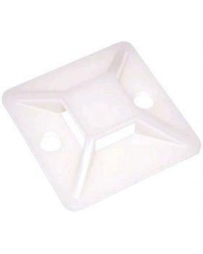 Площадка самоклеящаяся под стяжку, 25х25 мм, белая (100шт.уп) TWT-CV-ATM25 во Владивостоке Коммутационные изделия Pintop.ru