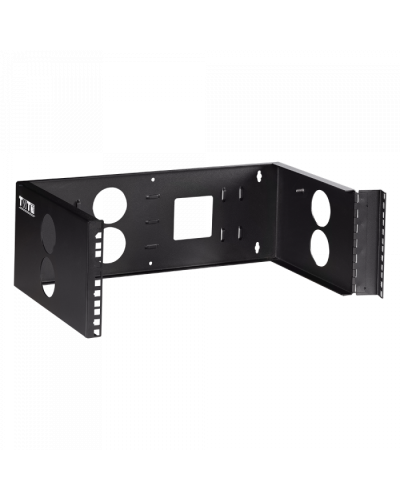 Рама настенная 19, поворотная, глубина 305 мм, 3U, черная TWT (TWT-FRWRT-3U-BK) во Владивостоке Аксессуары для стоек и шкафов Pintop.ru