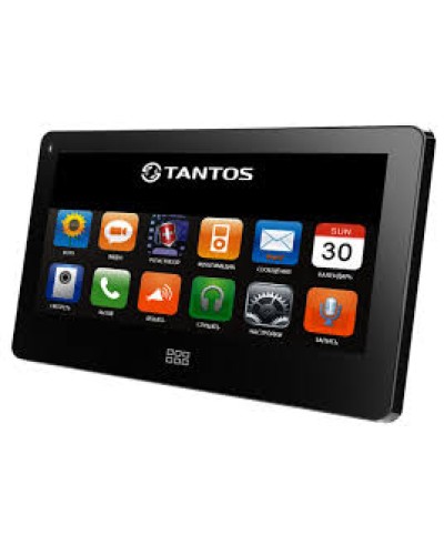 Монитор цветного видеодомофона со сверхтонким корпусом и сенсорным экраном Tantos NEO Slim (черный) во Владивостоке Абонентские видеоустройства Pintop.ru