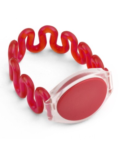 Браслет TS пружинный (красный) Tantos Temic во Владивостоке Дополнительное оборудование для СКУД Pintop.ru