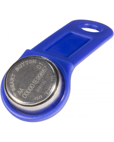 Ключ Tantos TM1990A iButton TS (синий) во Владивостоке Дополнительное оборудование для СКУД Pintop.ru