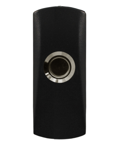 Накладная кнопка выхода без подсветки Tantos TS-CLICK (черный) во Владивостоке Кнопки выхода Pintop.ru