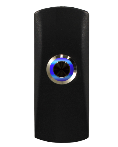 Накладная кнопка выхода с подсветкой Tantos TS-CLICK light (черный) во Владивостоке Кнопки выхода Pintop.ru