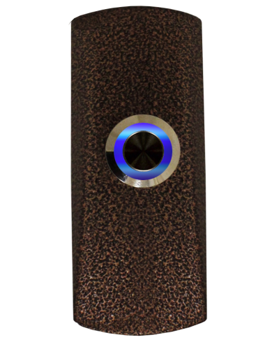 Накладная кнопка выхода с подсветкой Tantos TS-CLICK light (медный антик) во Владивостоке Кнопки выхода Pintop.ru