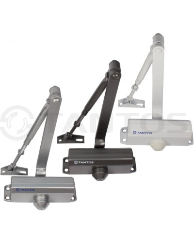 Доводчик дверной Tantos TS-DC045 (Белый) во Владивостоке Доводчики Pintop.ru