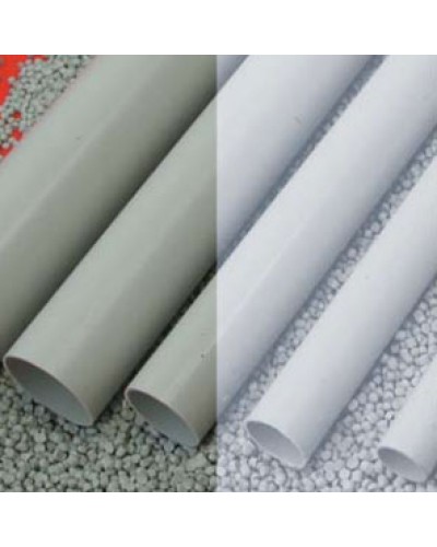 Труба ПНД гладкая, без галогена, цвет серый, диам 25 мм (3м) Экопласт (23025HF-GR) во Владивостоке Гладкая труба Pintop.ru