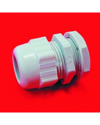 Ввод кабельный с контргайкой (диам. кабеля 6-12 мм) (5 шт/уп) Экопласт 41013-5 во Владивостоке Крепежные изделия Pintop.ru