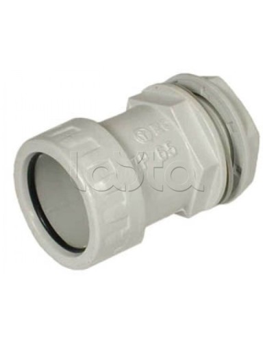 Муфта «труба-коробка» D20 мм Экопласт 42720 во Владивостоке Аксессуары для труб (ОКЛ) Экопласт Pintop.ru