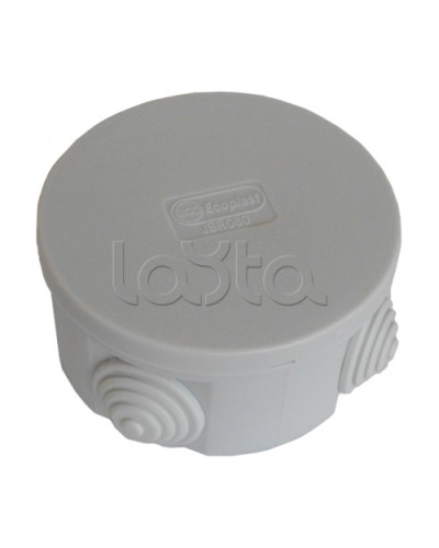 Коробка распаячная D70x36 мм, 4 вых Экопласт 44001HF во Владивостоке Распределительные коробки Pintop.ru