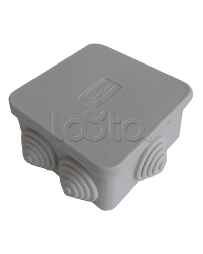 Коробка распред. о/п, для монтажного пистолета 85х85х50 6 вых, IP44 (1кор.=174шт.) Экопласт 44066 во Владивостоке Распределительные коробки Pintop.ru