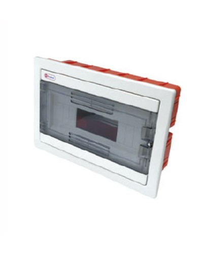 Щиток скрытой установки, 12 модулей, IP40 Экопласт 46012 во Владивостоке Боксы для автоматов Pintop.ru